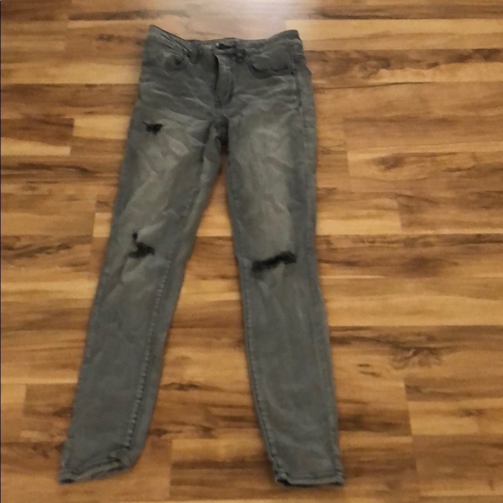 AE super super stretch high rise jegging